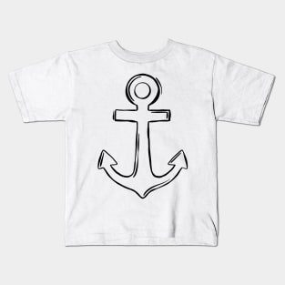 Anchor Sketch Kids T-Shirt